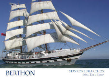 60m Tall Ship STAVROS S NIARCHOS – is being auctioned…