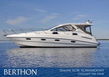 Sealine SC38, SCARAMOOSH caught on film