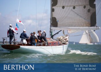 The James Bond Spirit 54 is at Berthon, UK!