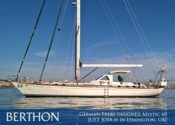 German Frers designed Mystic 60 JUST JOIA is in Lymington, UK!