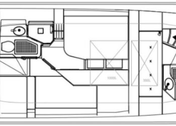 Botnia Targa 44, MINERVA Layout 2