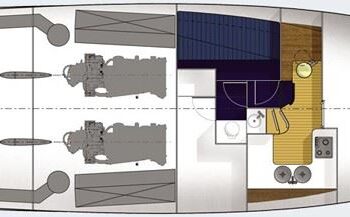 Hardy Commodore 50, LYSITHEA Layout 2