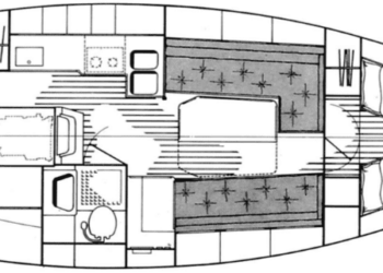 Najad 343, EOS Layout 1