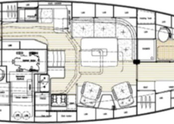 Hallberg-Rassy 43, SID Layout 1