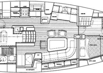 Nautor Swan 56-002, TRAMONTANA Layout 1