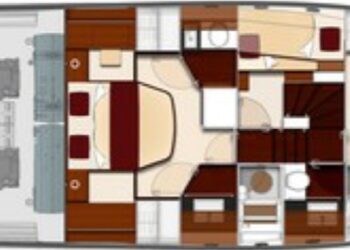 Beneteau Swift Trawler 50, TOTEM Layout 2