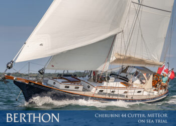 Sailing Elegance – Cherubini 44 Cutter, METEOR on sea trial