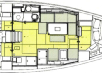 Dufour 410 Grand Large, VAI Layout 1