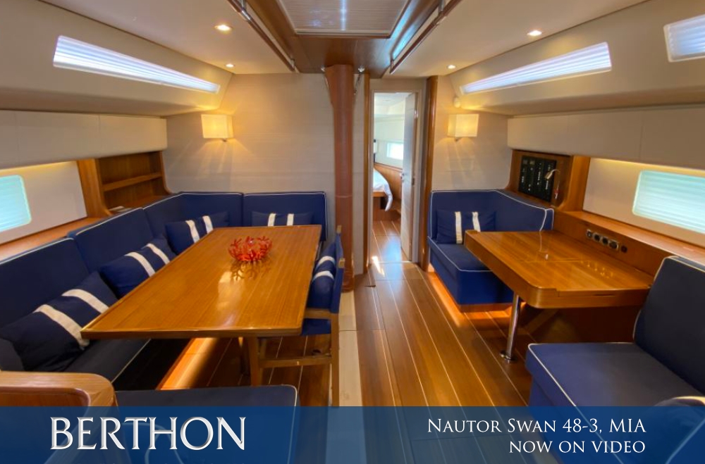 Immaculate Nautor Swan 48-3, MIA now on video