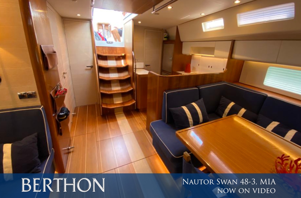 Immaculate Nautor Swan 48-3, MIA now on video