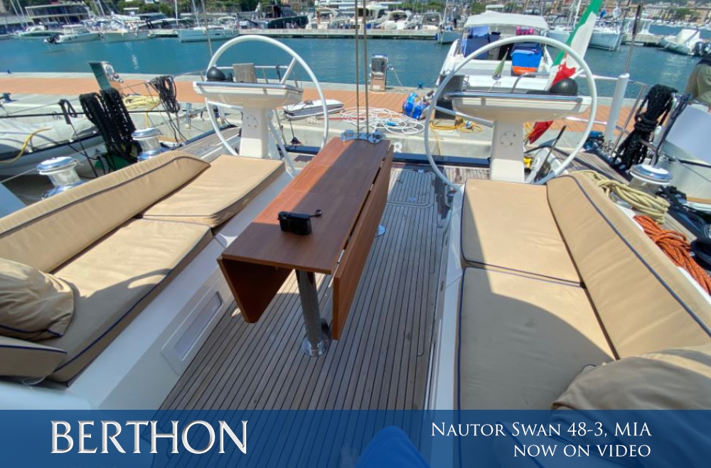 Immaculate Nautor Swan 48-3, MIA now on video