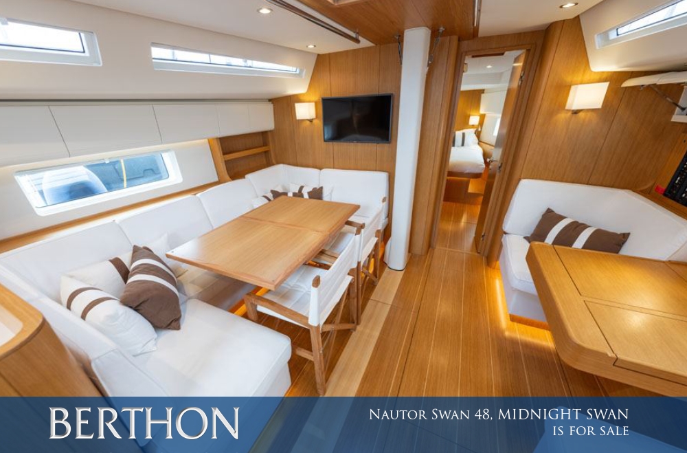 A Swan is a Swan – Nautor Swan 48, MIDNIGHT SWAN is for sale…