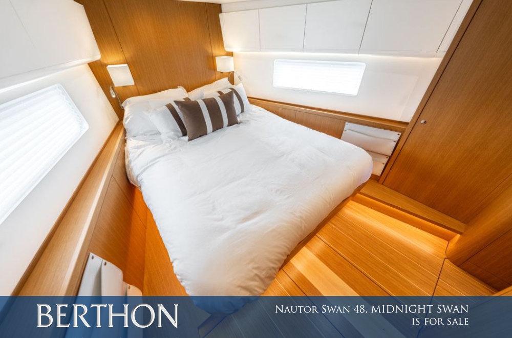 A Swan is a Swan – Nautor Swan 48, MIDNIGHT SWAN is for sale…