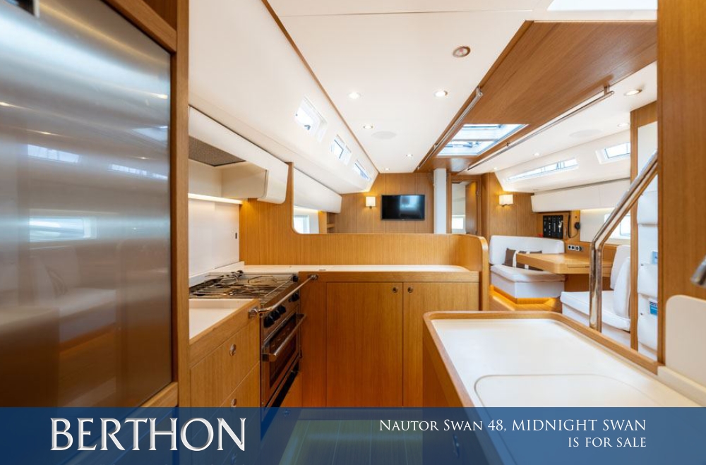 A Swan is a Swan – Nautor Swan 48, MIDNIGHT SWAN is for sale…