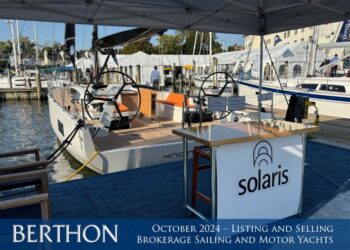 October 2024 – Listing and Selling Brokerage Sailing and Motor Yachts