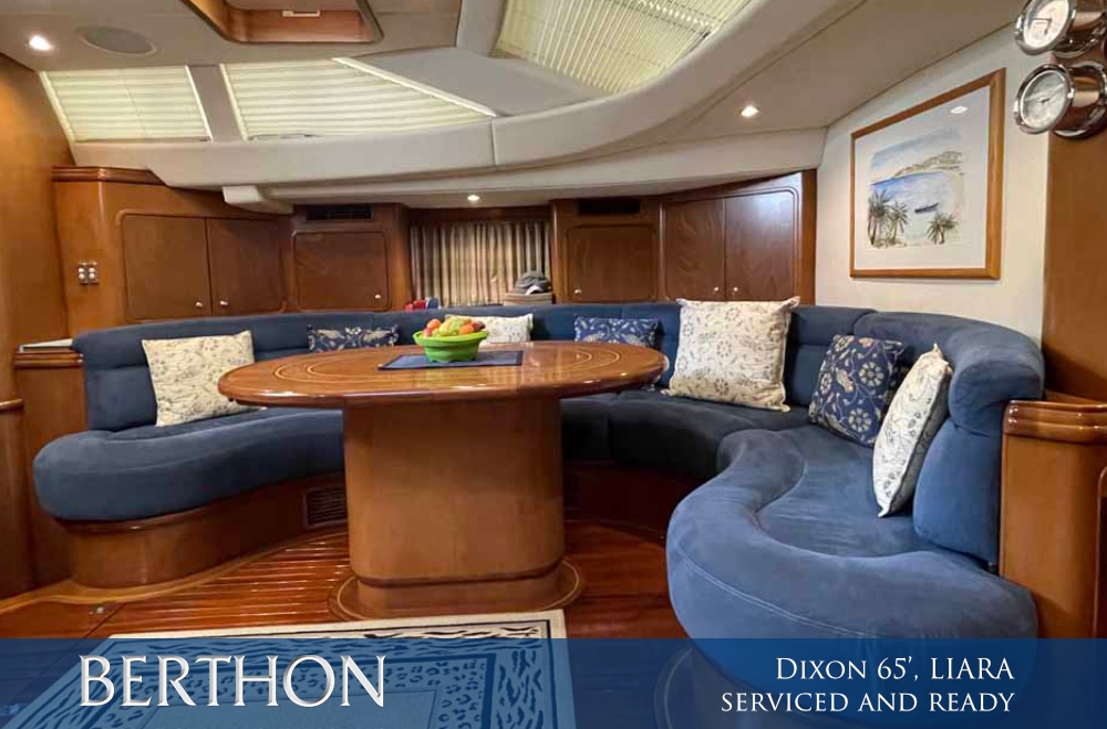 Dixon 65’, LIARA – serviced & ready for her new owner