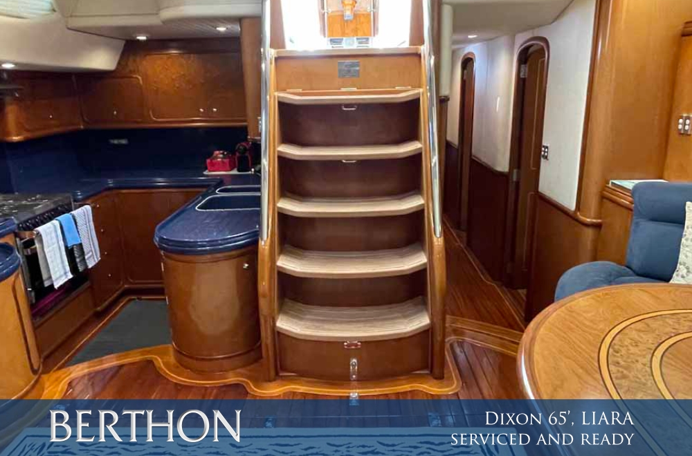 Dixon 65’, LIARA – serviced & ready for her new owner