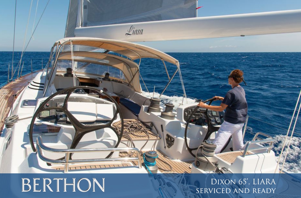 Dixon 65’, LIARA – serviced & ready for her new owner