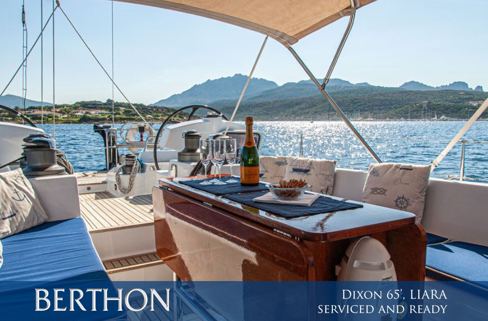 Dixon 65’, LIARA – serviced & ready for her new owner