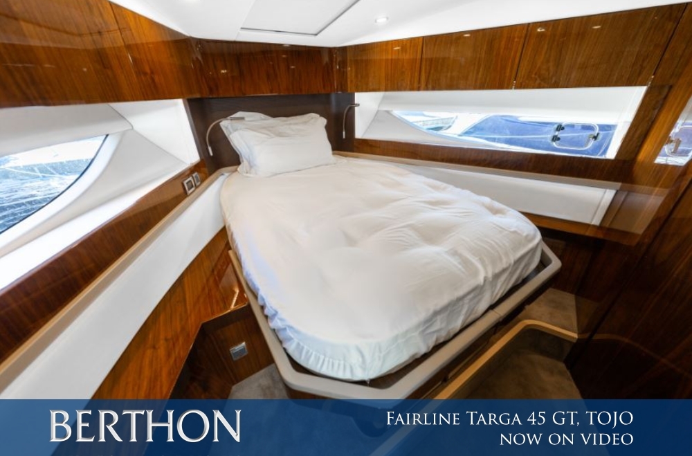 Fairline Targa 45 GT, TOJO now on video