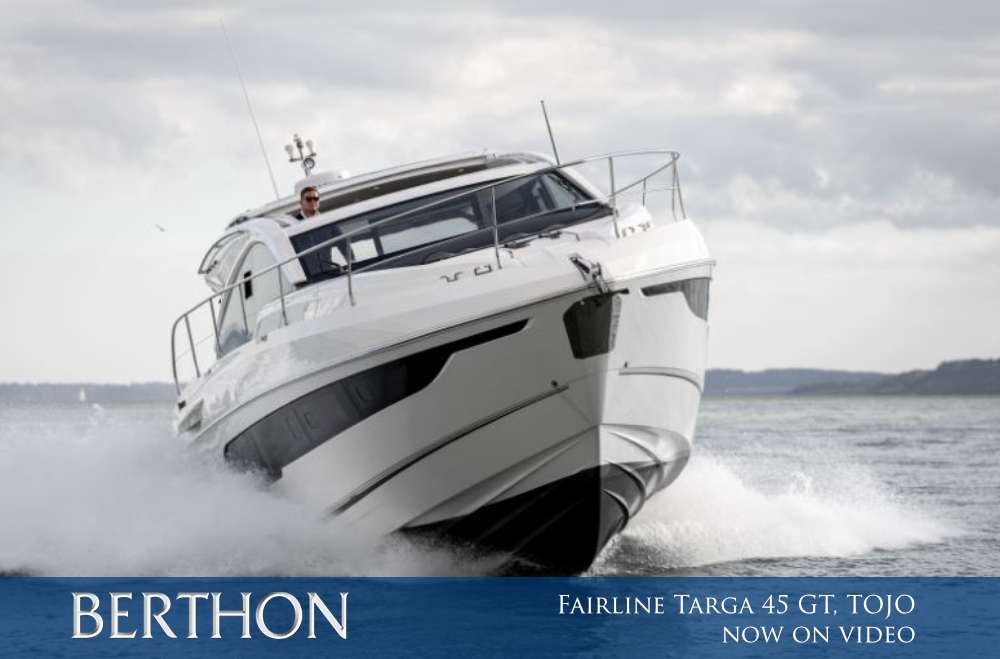 Fairline Targa 45 GT, TOJO now on video