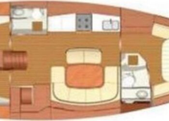 Dufour 455 GL, BARBASOL Layout 1