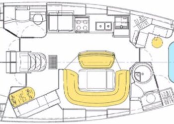 Jeanneau Sun Odyssey 49, WORKING ON A DREAM Layout 1