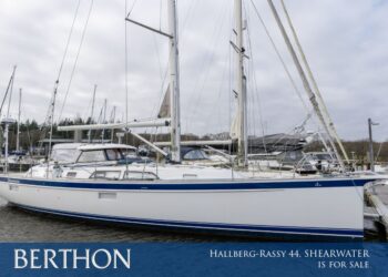 Exceptional Hallberg-Rassy 44, SHEARWATER is for sale