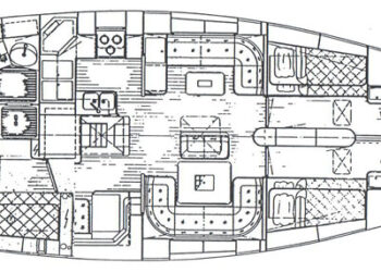 Nautor Swan 58, XANADU Layout 1